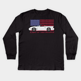 USA - Last of the breed Kids Long Sleeve T-Shirt